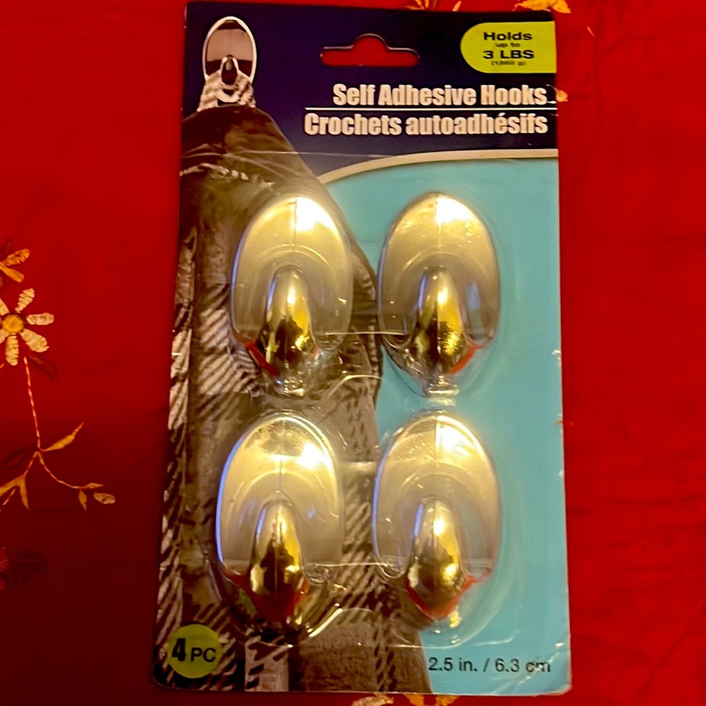 🔥HOOKS SELF ADHESIVE WALL MOUNTS NEW NIP